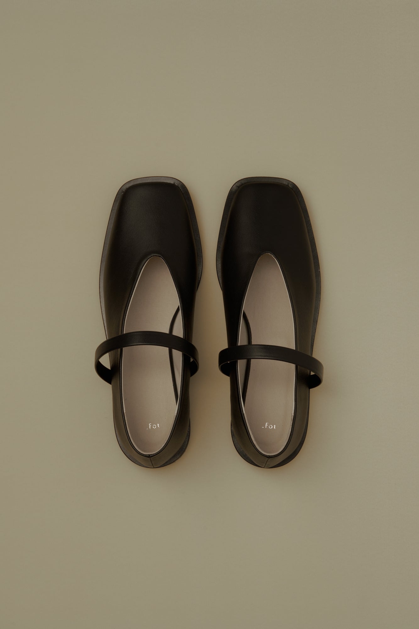 _Fot フォート square strap レザーサンダル square strap – _Fot