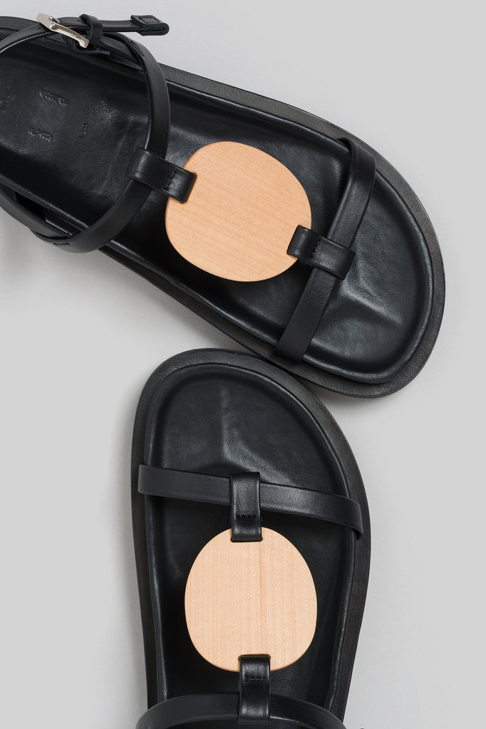 plywood volume sandals