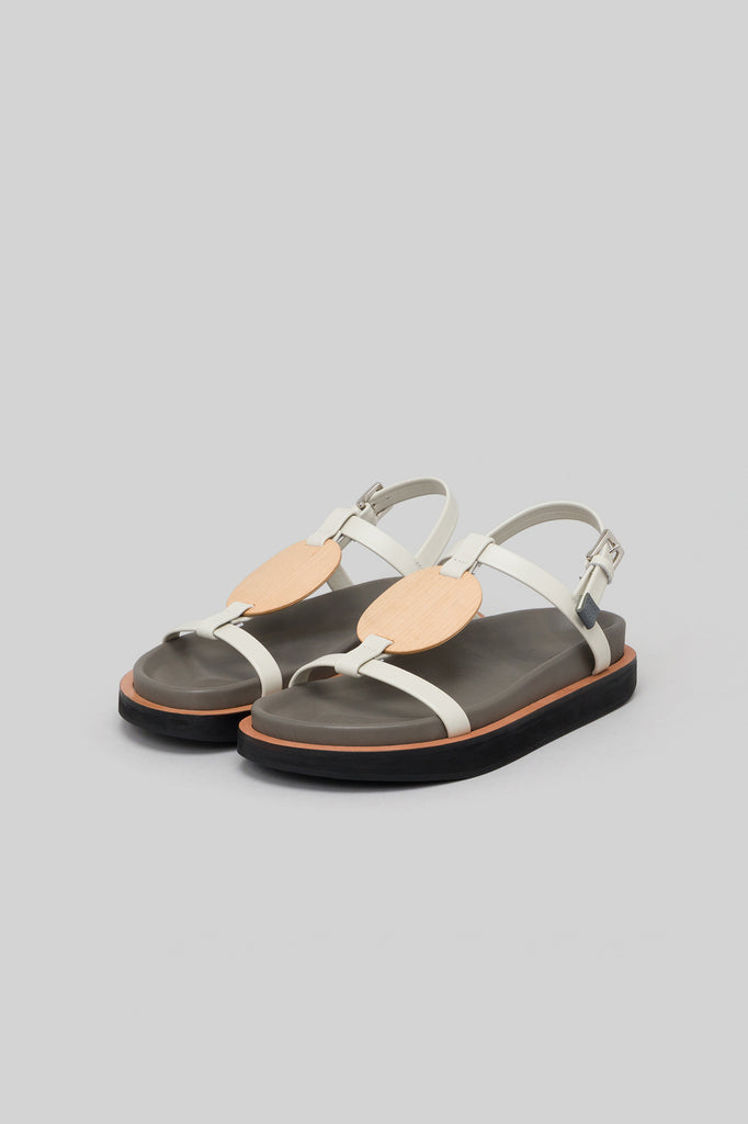 新品】_Fot plywood volume sandals-