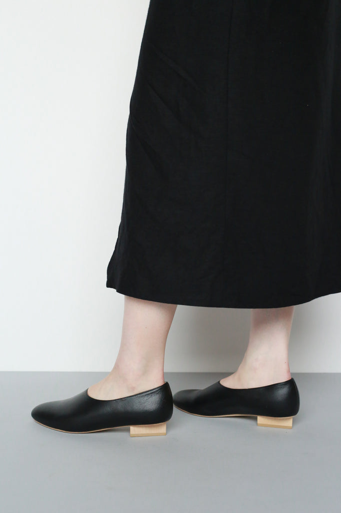 SALEHOT【美品】_fot wood heel 25 square 靴