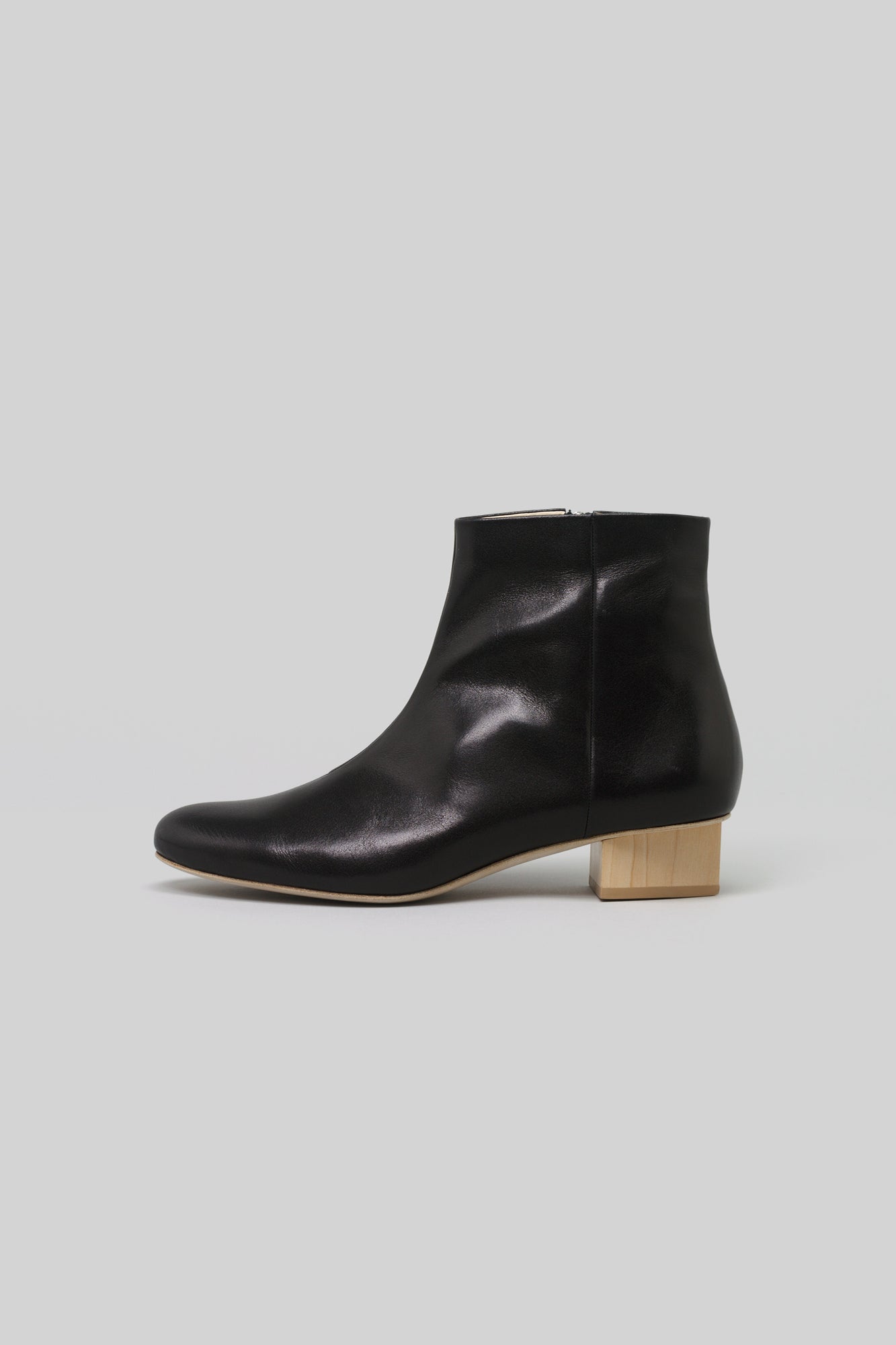 靴 _Fot wood heel mules octagon _fot フォート 「wood heel mules_square □」 - WEEKENDER SHOP