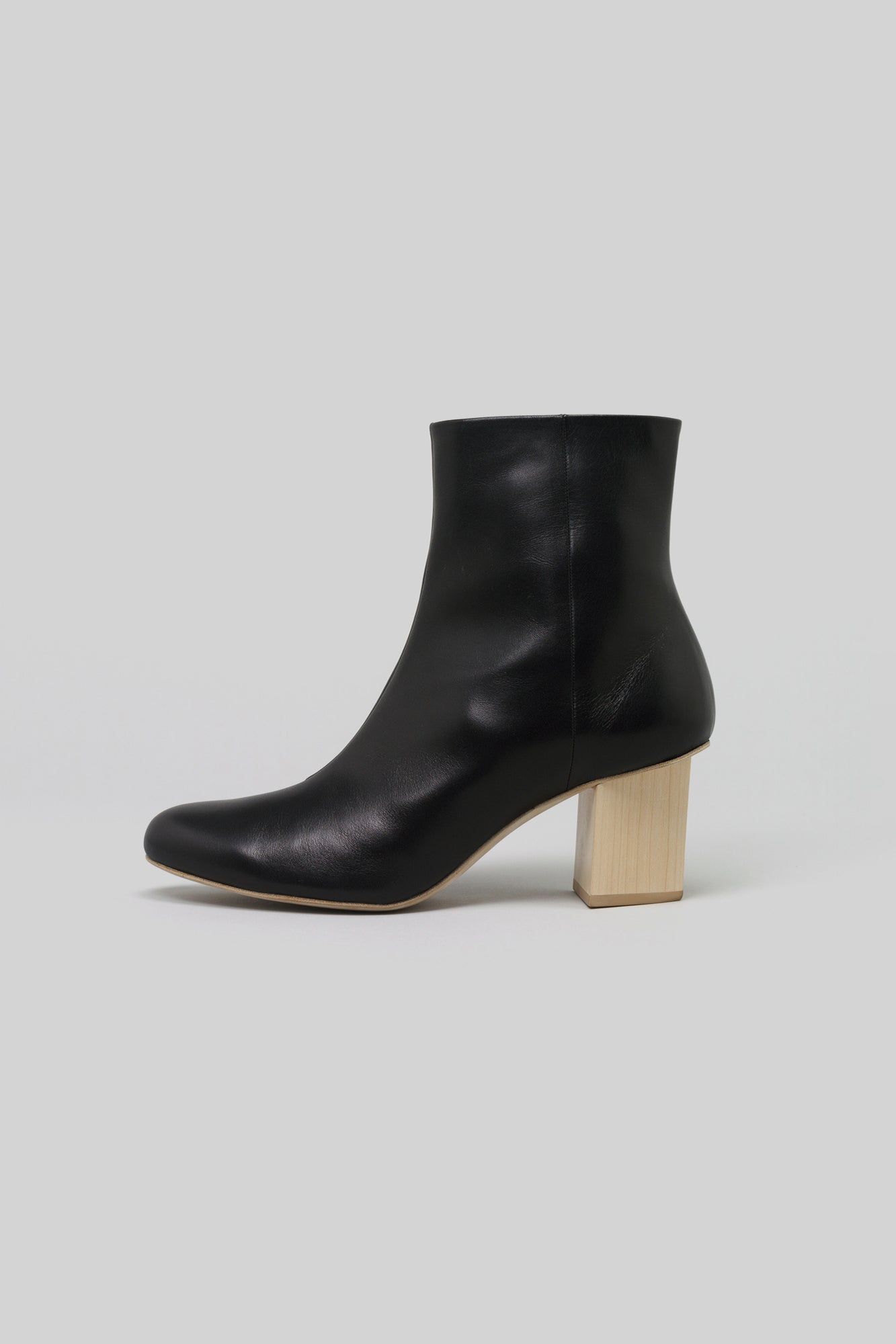 _Fot フォート wood heel boots 35 サイズ38 _fot フォート 「wood heel 25 soft_ circle〇（maple